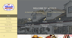 Desktop Screenshot of mitzels.com