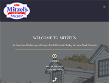 Tablet Screenshot of mitzels.com